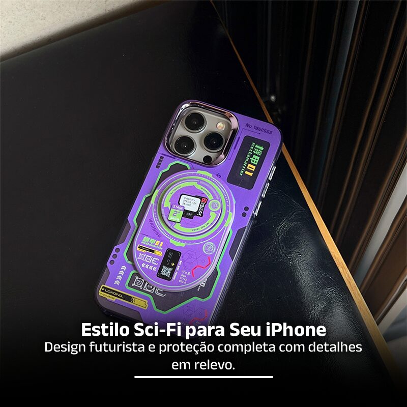 Capinha iPhone Futuristica Mecha EVA - Clube Boss