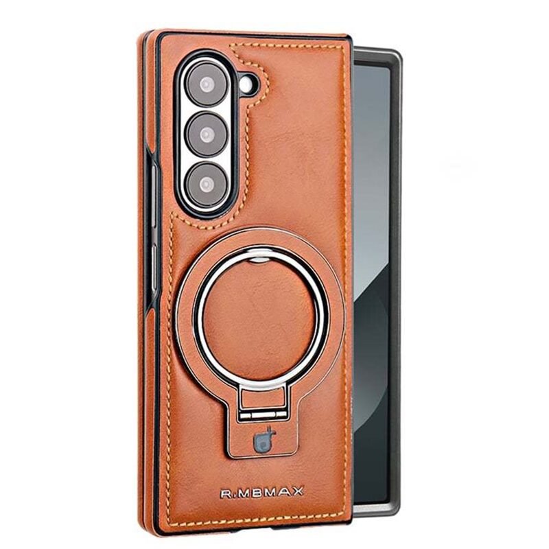 Capinha R.MBMAX de Couro Legítimo para Samsung Galaxy Z Fold - Clube Boss