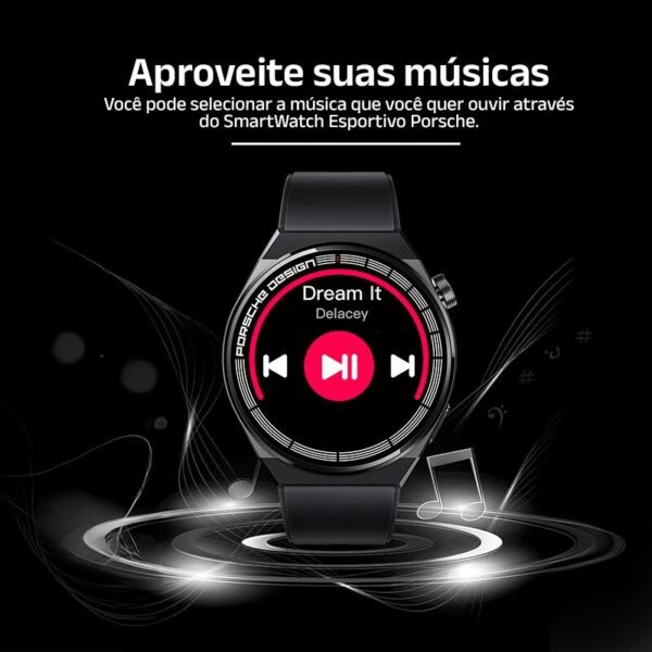 SmartWatch Esportivo Porsche com Multifunções - Clube Boss