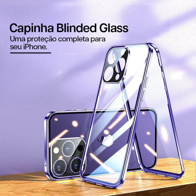 Capinha iPhone Blinded Glass - Clube Boss