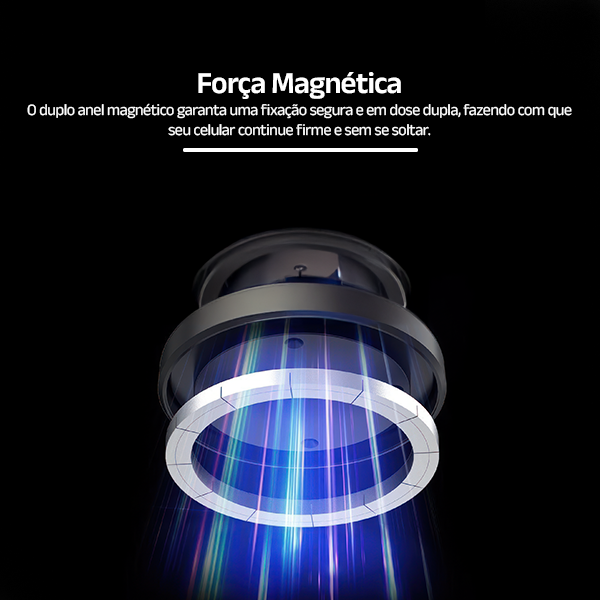 Suporte Magnético para Celular Portable Mag - Clube Boss